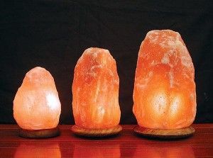 Lámparas de sal del himalaya