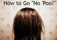 No-Poo. Lavarse el pelo sin champú
